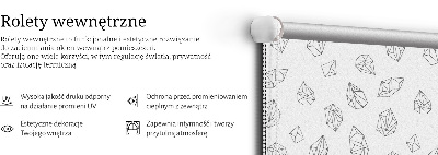 Ablakra szerelhető roló Geometriai alakzatok