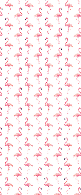 Ablakra akasztható roló Flamingók