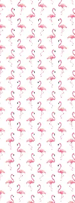 Ablakra akasztható roló flamingó mintás