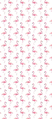 Ablakra akasztható roló flamingó mintás
