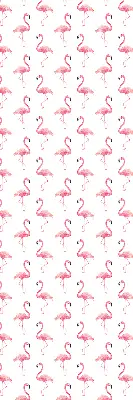 Ablakra akasztható roló flamingó mintás