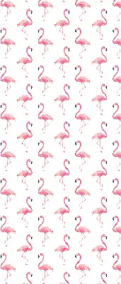 Ablakra akasztható roló flamingó mintás