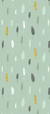 Ablakra szerelhető roló színes fák mintával