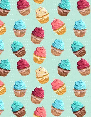 Ablakra akasztható roló muffin mintás