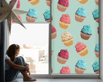 Ablakra akasztható roló Muffinok