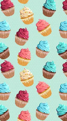 Ablakra akasztható roló muffin mintás