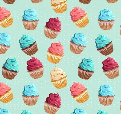 Ablakra akasztható roló muffin mintás