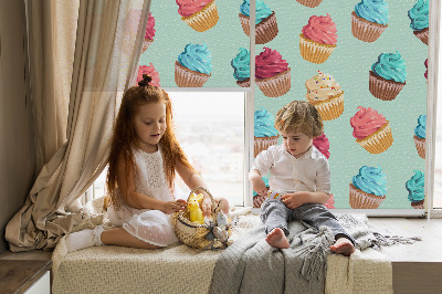 Ablakra akasztható roló Muffinok