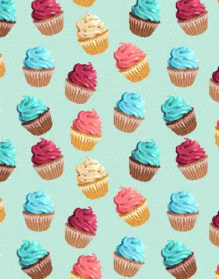 Ablakra akasztható roló muffin mintás