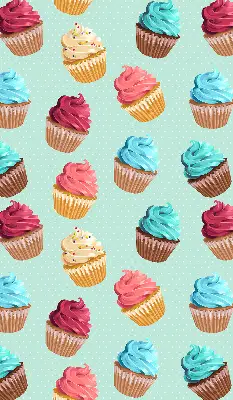 Ablakra akasztható roló muffin mintás