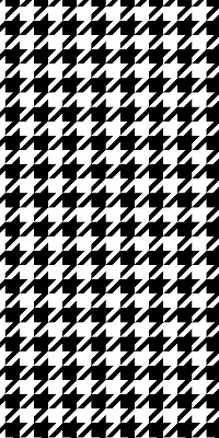 Ablakra akasztható roló geometrikus mintával