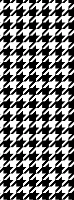 Ablakra akasztható roló geometrikus mintával