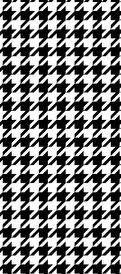 Ablakra akasztható roló geometrikus mintával
