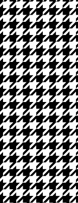 Ablakra akasztható roló geometrikus mintával