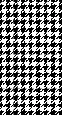Ablakra akasztható roló geometrikus mintával