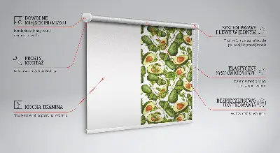 Sötétítő roló avokádó színben