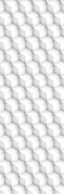 Ablakra szerelhető roló 3D kocka mintával