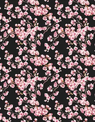 Ablakra szerelhető roló Virágok a fáról mintával