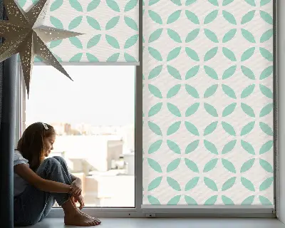 Sötétítő roló bézs mintás kivitelben