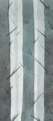 Ablakra akasztható roló fák mintával