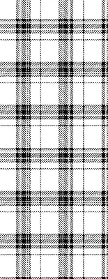 Ablakra akasztható roló szürke tartan mintás