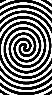 Ablakra szerelhető roló Hipnotizáló kör