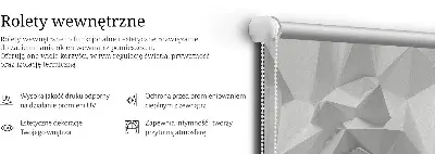 Sötétítő roló 3D papírfal mintázattal