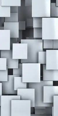 Sötétítő roló szürke 3D négyzet mintás