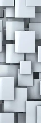 Sötétítő roló szürke 3D négyzet mintás