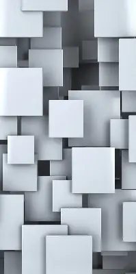 Sötétítő roló szürke 3D négyzet mintás