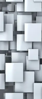 Sötétítő roló szürke 3D négyzet mintás