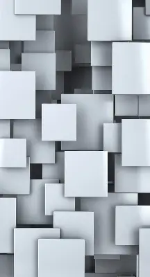 Sötétítő roló szürke 3D négyzet mintás