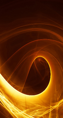 Ablakra szerelhető roló Narancssárga absztrakció