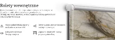 Ablakra szerelhető roló dekoratív kivitelben