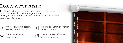Sötétítő roló Kandalló