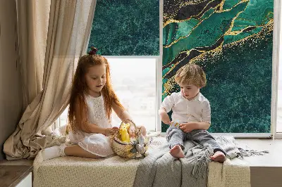 Sötétítő roló Szerpentin mintás