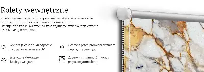 Ablakra szerelhető roló márvány mintás