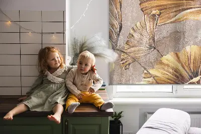 Ablakra szerelhető roló növények mintával
