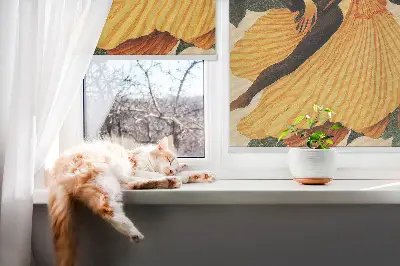 Sötétítő roló táncos mintával