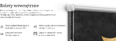 Ablakra szerelhető roló Modern absztrakció