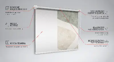Sötétítő roló absztrakció mintával
