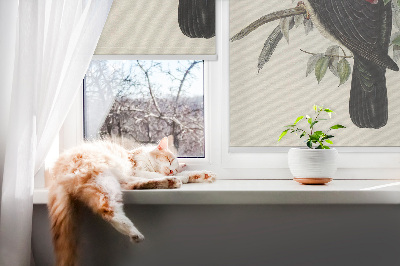 Ablakra szerelhető roló Madarak egy ágon