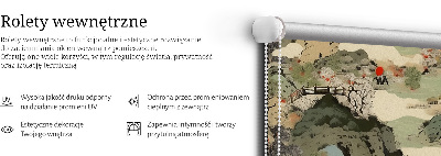 Ablakra szerelhető roló Hegy
