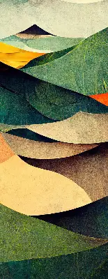 Sötétítő roló absztrakt dombok mintával