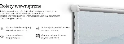 Sötétítő roló egy halász egy csónakon mintával