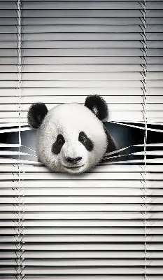 Panda roló ablakra akasztható kivitelben