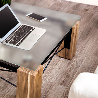 Négyzet alakú üveglap asztalra Félig átlátszó