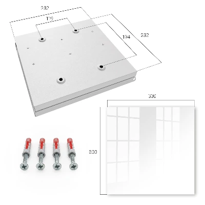 Kulcstartó szekrény falra Fekete