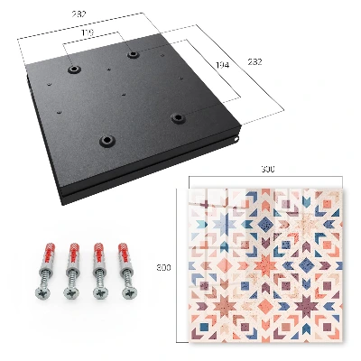 Kulcsdoboz Geometrikus minta