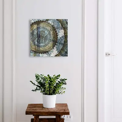Kulcstartó szekrény falra Geometrikus mandala